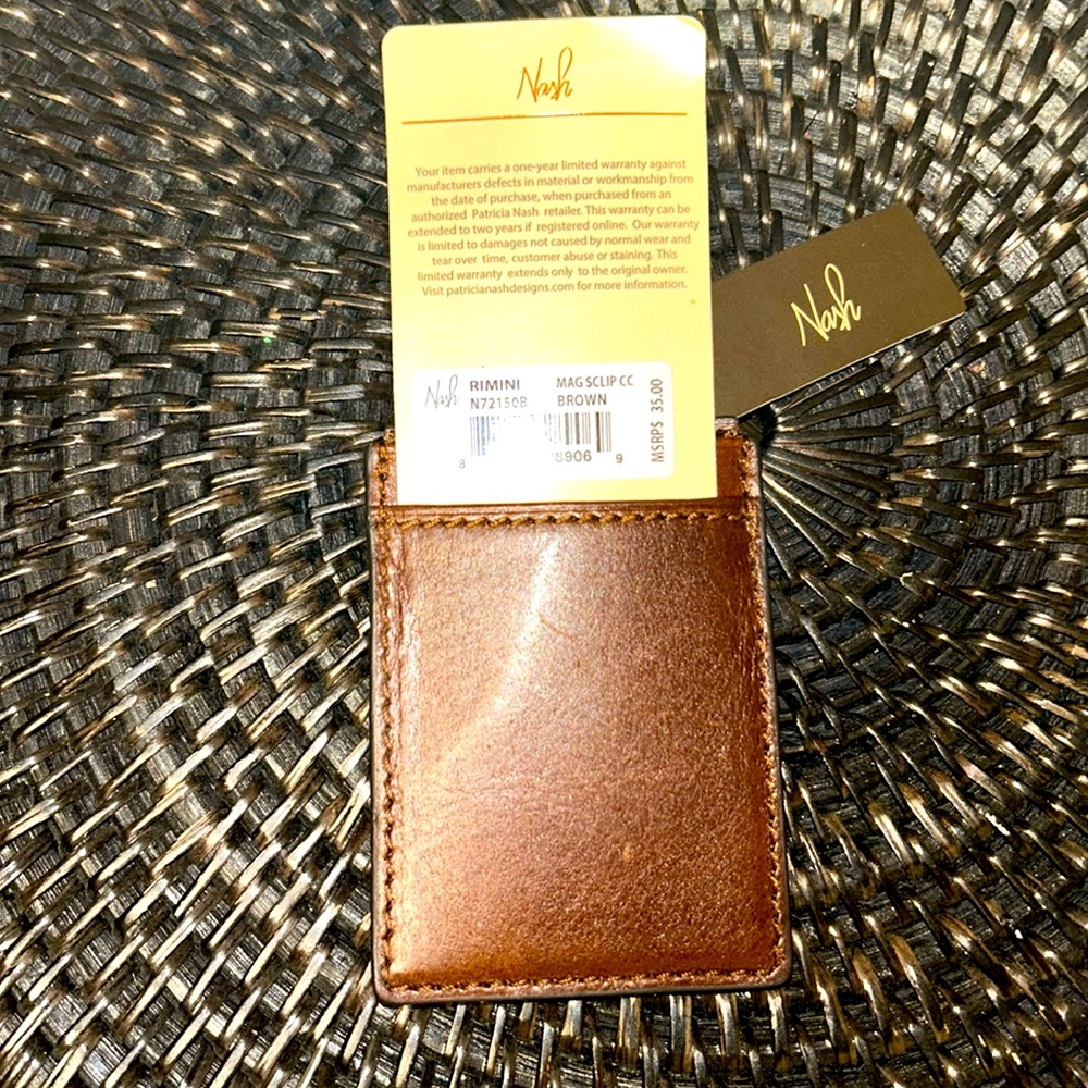 Brand new Nash money clip